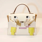  Graceful top-handle bag front view