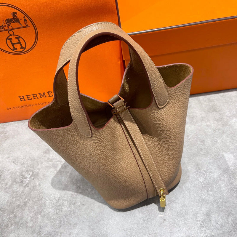 Streamlined bag shown from front angle