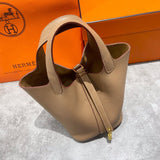 Streamlined bag shown from front angle