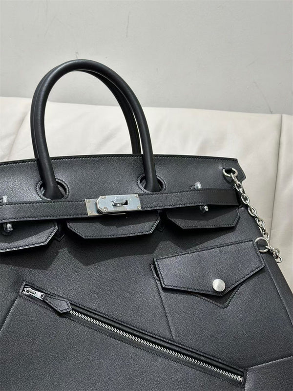 Statement bag shown from front angle