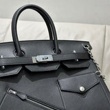 Statement bag shown from front angle
