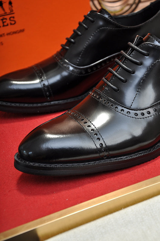 Hermes shoes Style 062 - side profile detail