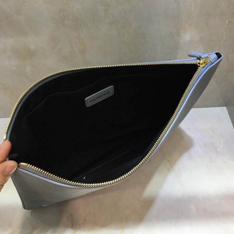 Polished Faux Leather Handbag - Sleek Minimalist Lines | Women's Luxury Handbag #1030 - alternate angle view (image 8) of designer-inspired handbag