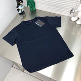 Back view of Louis Vuitton cotton t-shirt with label-forward styling