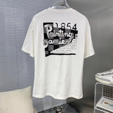 Side profile of Louis Vuitton cotton t-shirt with streetwear-inspired cut