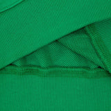 Side profile of Gucci luxury clothing with relaxed-fit cut