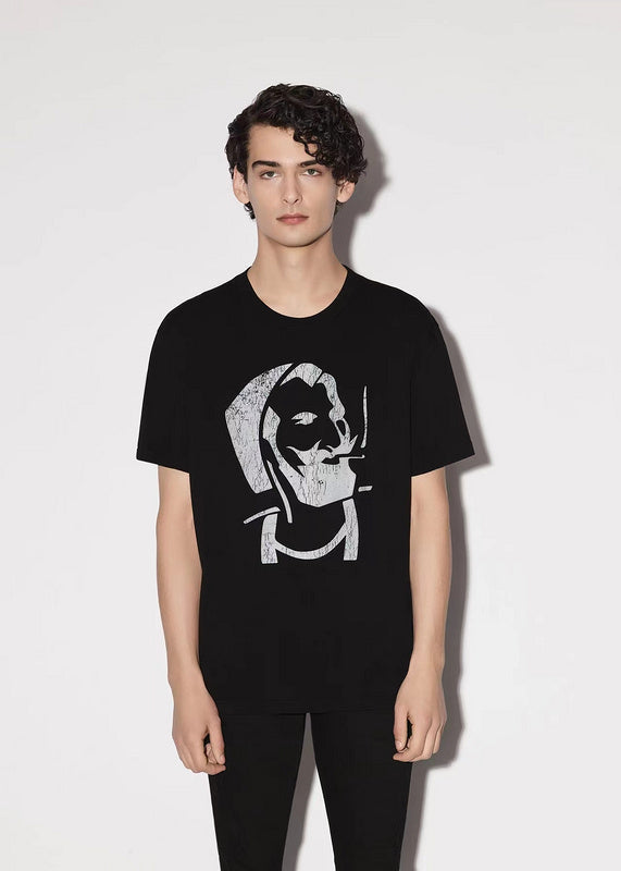 Amiri luxury t-shirt detail shot