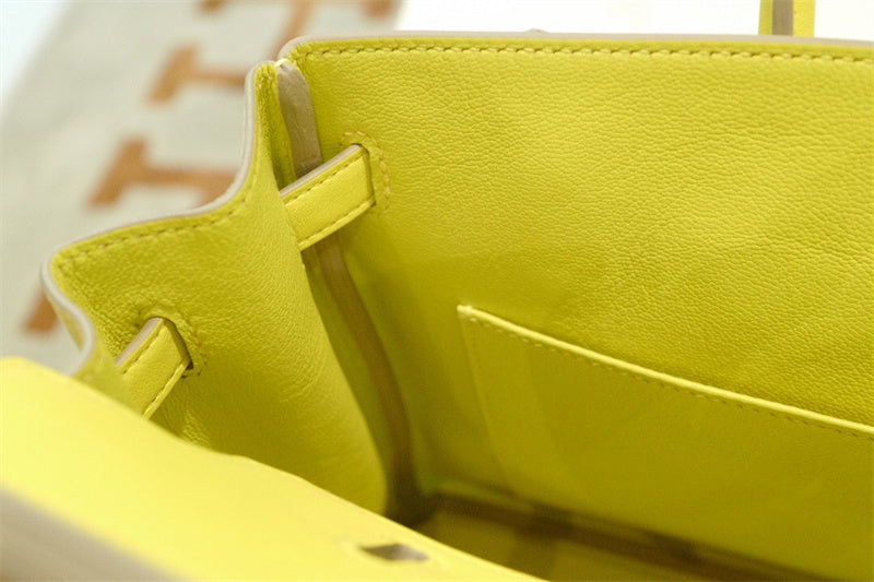 Modern bag shown from front angle