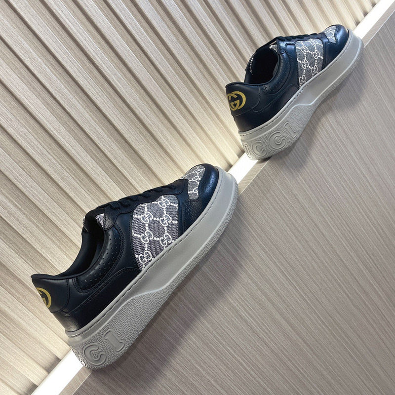Gucci crisp white luxury sneakers view 7 everyday casual design