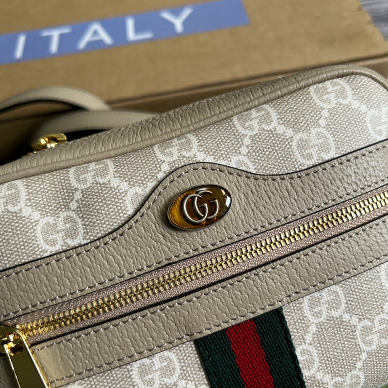 Back view of sleek signature women's handbag – women's luxury handbag