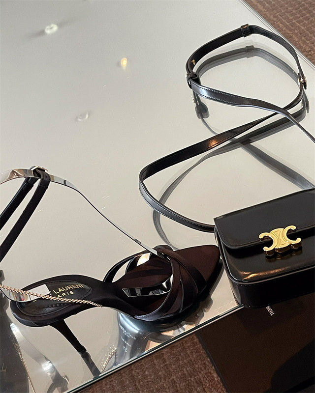Front view of Saint Laurent luxury piece style No.081