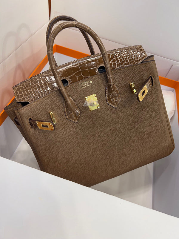 Interior view of elegant premium bag