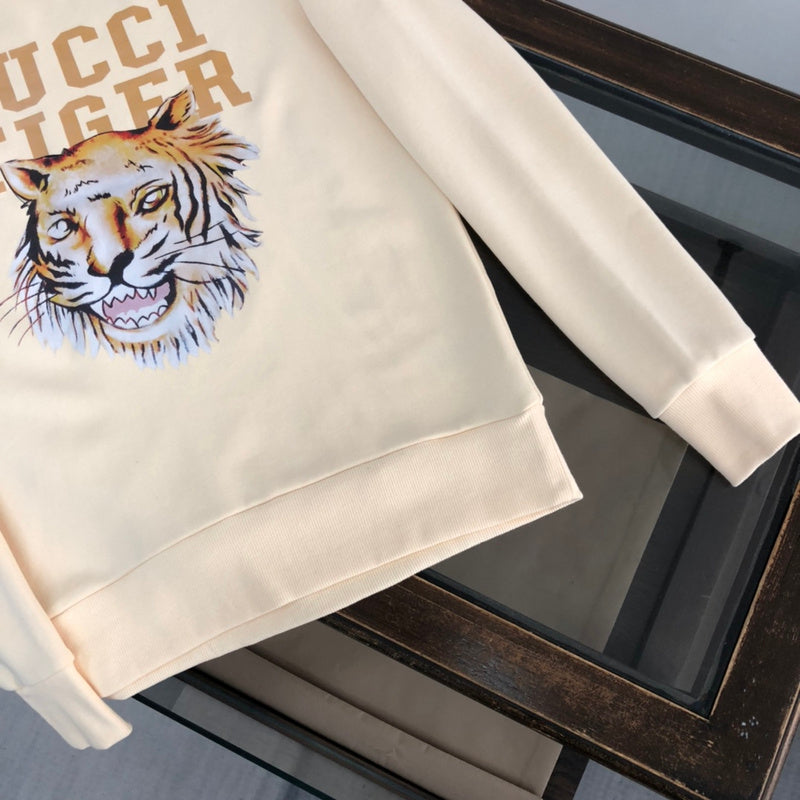 Back view of Gucci luxury clothing with relaxed-fit cut