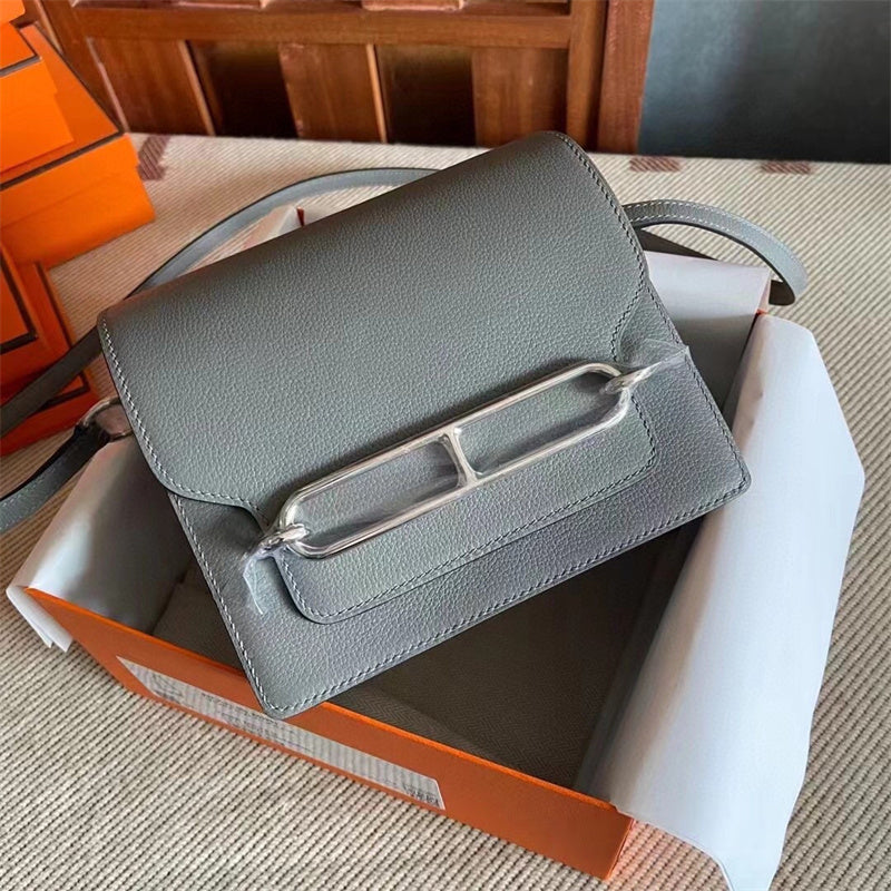 Close-up detail of polished bag design