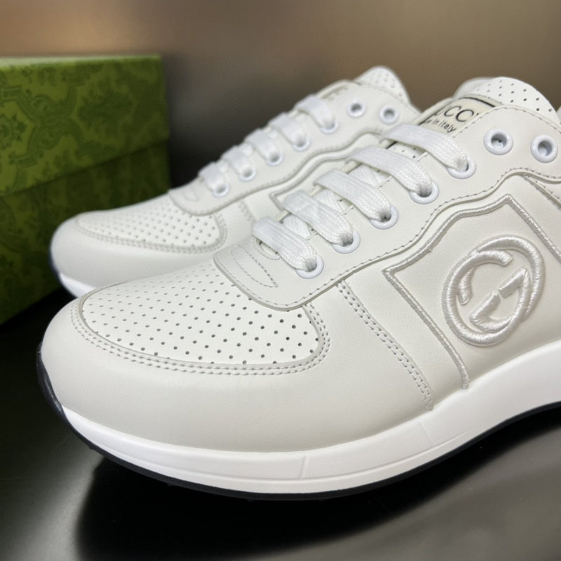 Gucci all-black luxury sneakers view 7 cushioned comfort fit
