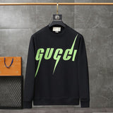 Back view of Gucci luxury clothing with tailored silhouette