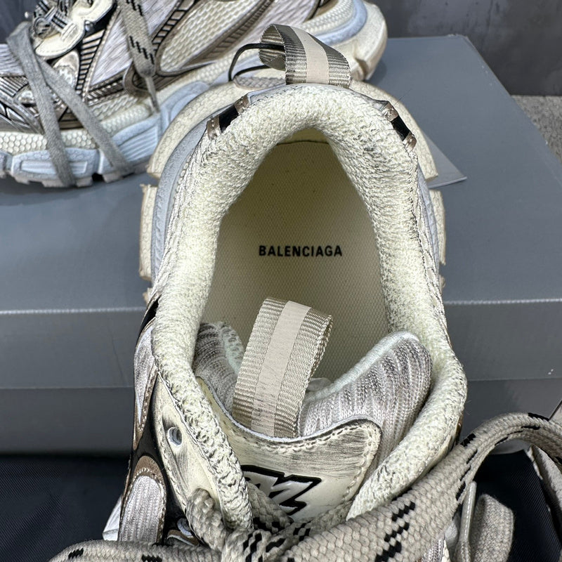 Balenciaga Black Chunky Platform Sneakers - Lifestyle Styling Shot