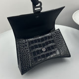 Zivas Charm Polished Finish Statement Handbag (Refined Practical Design) – Interior View