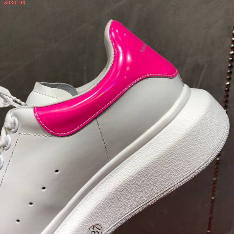 Alexander McQueen fresh white-and-black luxury sneakers view 4 streetwear statement look