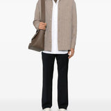 Fendi premium jackets detail and craftsmanship close-up
