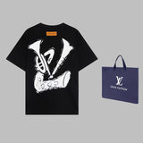 Front view of Louis Vuitton cotton t-shirt with everyday silhouette