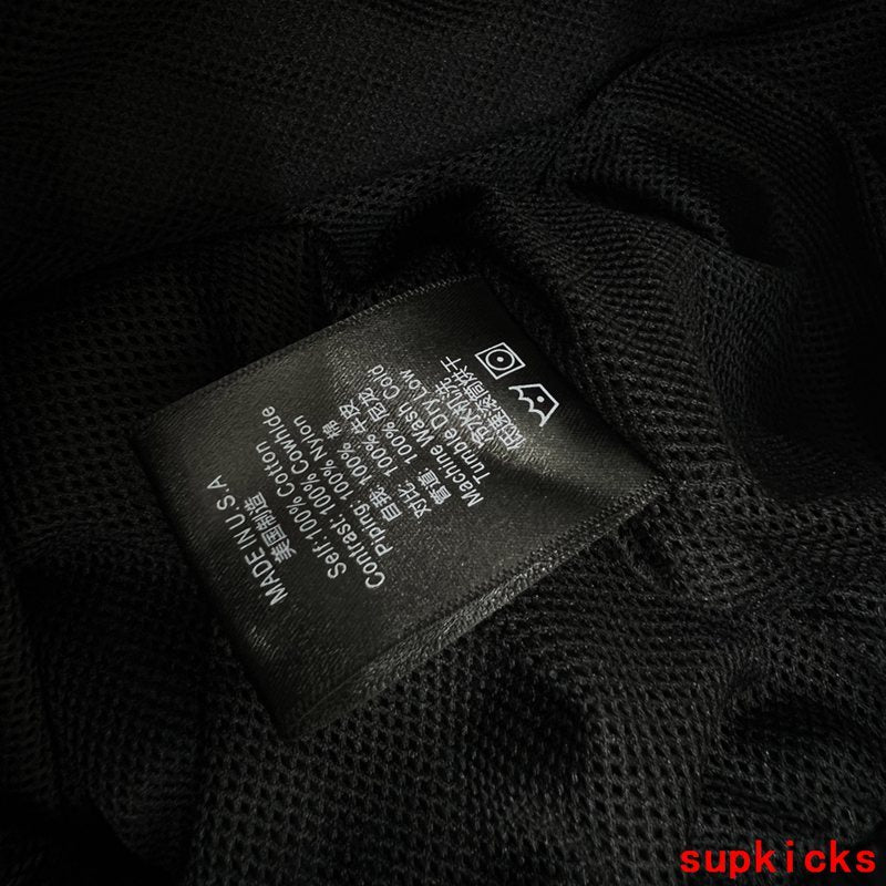 Front view of Rhude luxury clothing with everyday silhouette