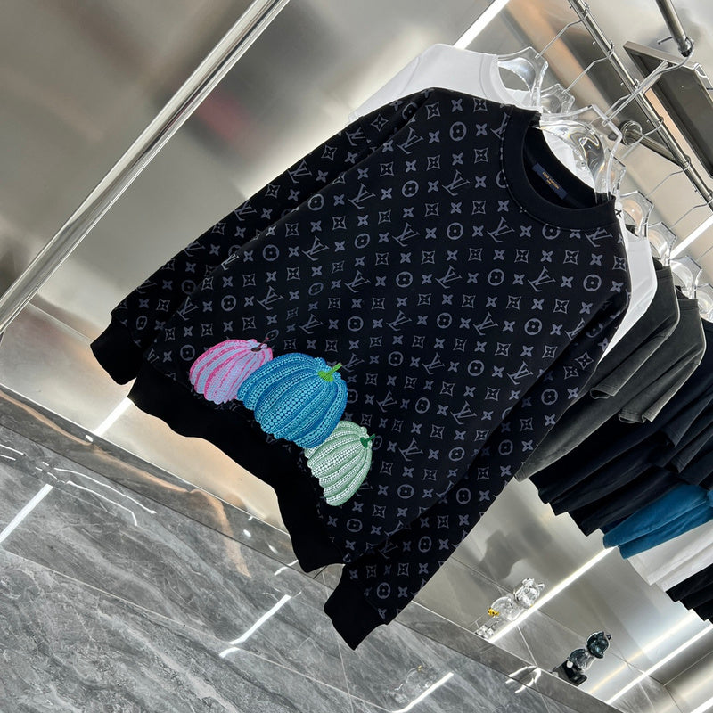 Close-up detail shot of Louis Vuitton luxury clothing with tailored silhouette