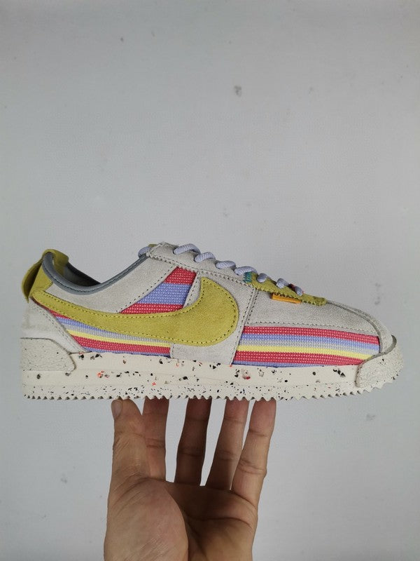 Nike sneakers detailed view showing premium designer craftsmanship