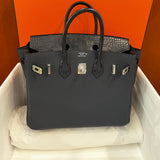 Statement bag shown from front angle