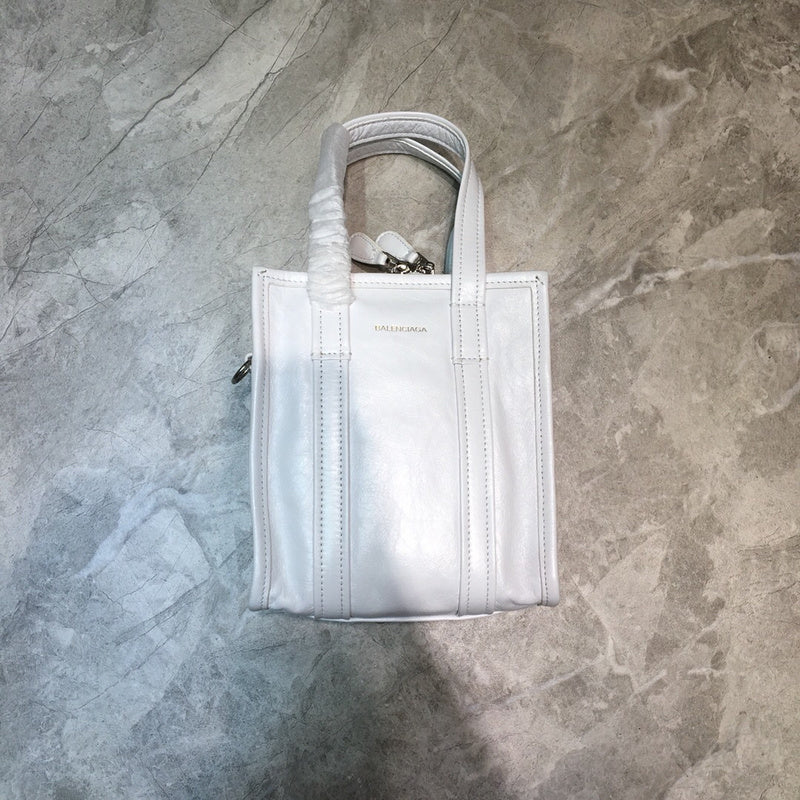 Chic Faux Leather Handbag - Modern Structured Build | Women's Designer-Inspired Purse #945 - alternate angle view (image 8) of designer-inspired handbag