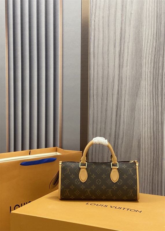  Graceful satchel carried on shoulder