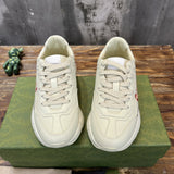 Gucci crisp white luxury sneakers view 8 everyday casual design