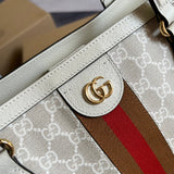 Side profile of modern sleek women's handbag – women's luxury handbag