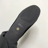 Close-up of Miu Miu shoes craftsmanship