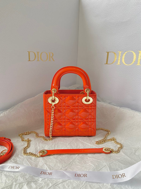 Interior view of structured signature women's handbag – women's designer-style accessory