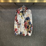 Close-up detail shot of Louis Vuitton luxury clothing with contemporary cut