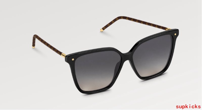 Angled view of Louis Vuitton unisex sunglasses