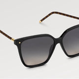 Angled view of Louis Vuitton unisex sunglasses