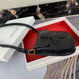 Close-up detail of chic statement women's handbag – women's designer-style accessory