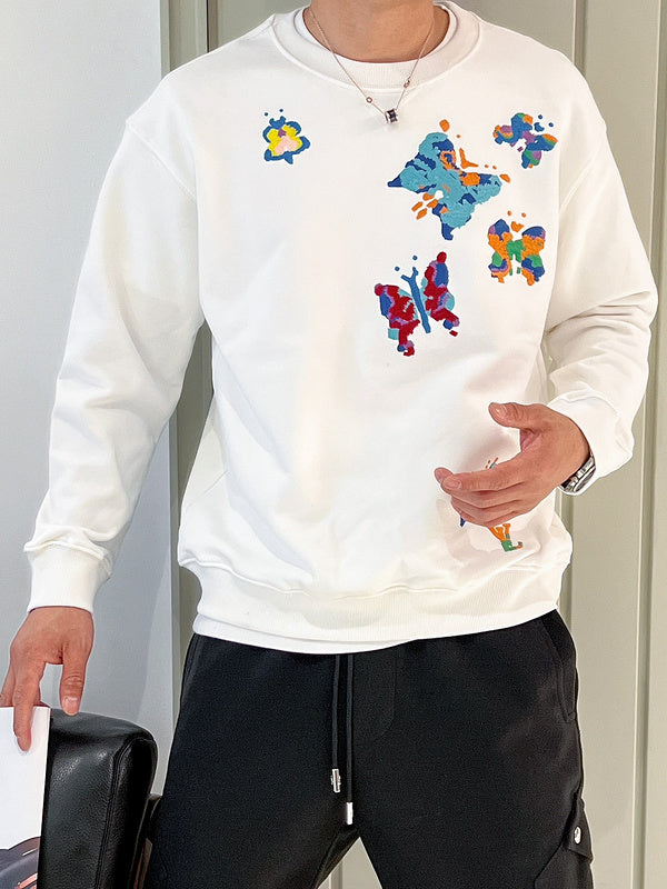 Side profile of Louis Vuitton luxury clothing with contemporary cut