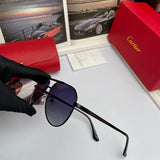 Side view of Cartier unisex sunglasses