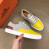 Hermès Tan Platform Heels - Lifestyle Styling Shot