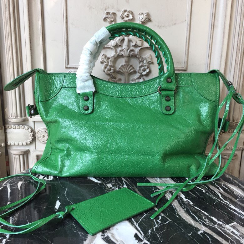 Contemporary Premium PU Leather Handbag - Refined Silhouette | Women's Designer-Inspired Purse #964 - back view (image 4) of designer-inspired handbag