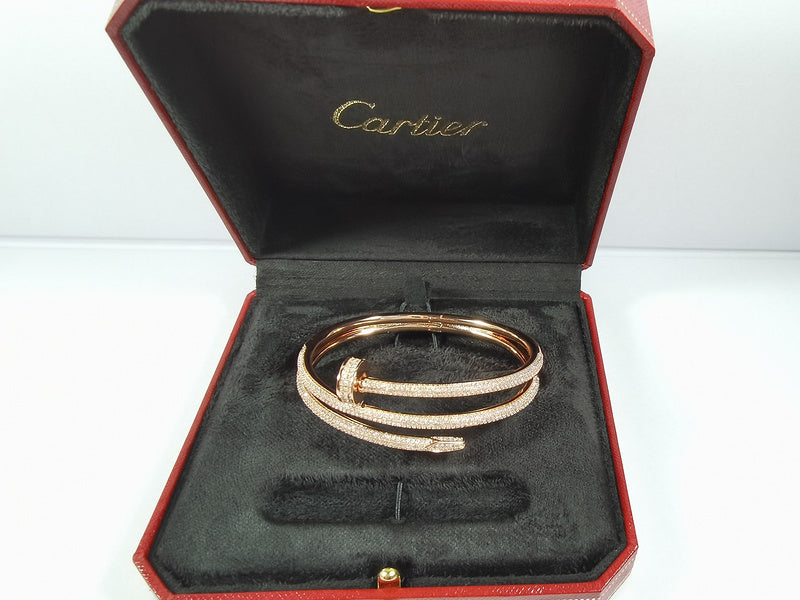 Angled view of Cartier unisex jewelry piece