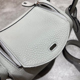 Close-up detail of clean-lined bag design