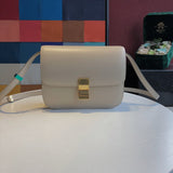 Front view of statement refined women's handbag – women's statement bag