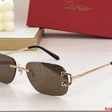 Full view of Cartier unisex sunglasses