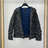 Side profile of Louis Vuitton luxury clothing with contemporary cut