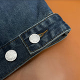 Close-up of Balenciaga designer clothing craftsmanship