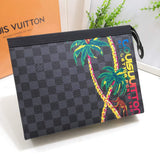 Front view of modern signature women's handbag – women's designer-style accessory